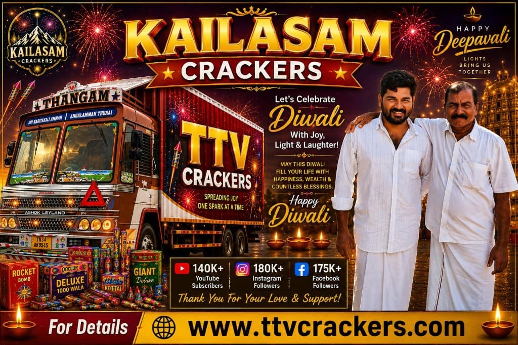 TTV Crackers Diwali offer